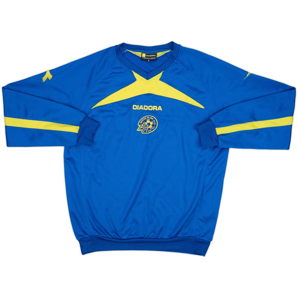 2007-08 Maccabi Tel-Aviv Diadora Sweat Top - 8/10 - (M)