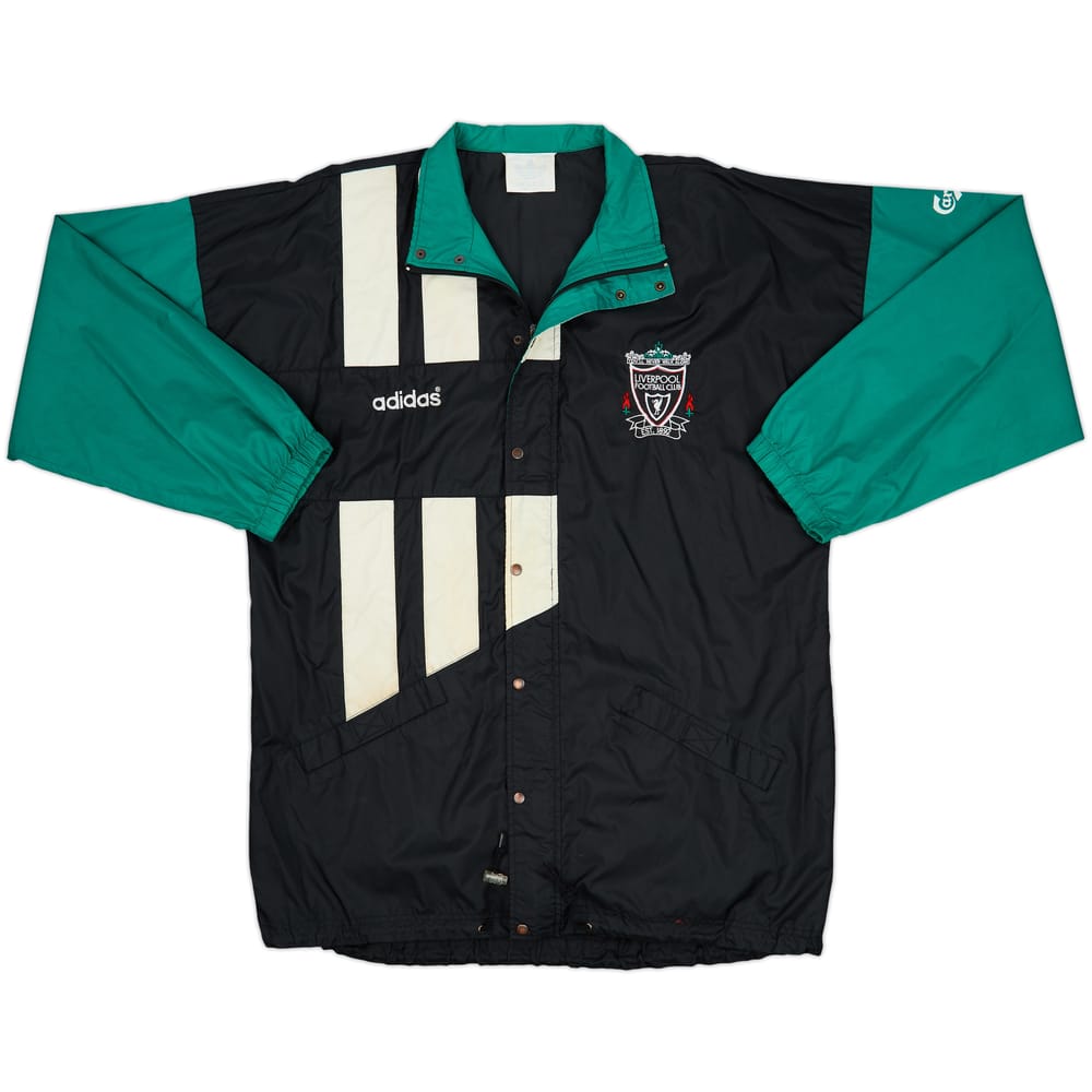 1992-93 Liverpool adidas Centenary Rain Jacket - 8/10 - (L)