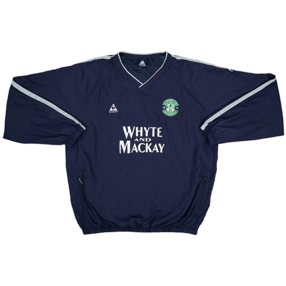 2005-06 Hibernian Le Coq Sportif Drill Top - 6/10 - (L)