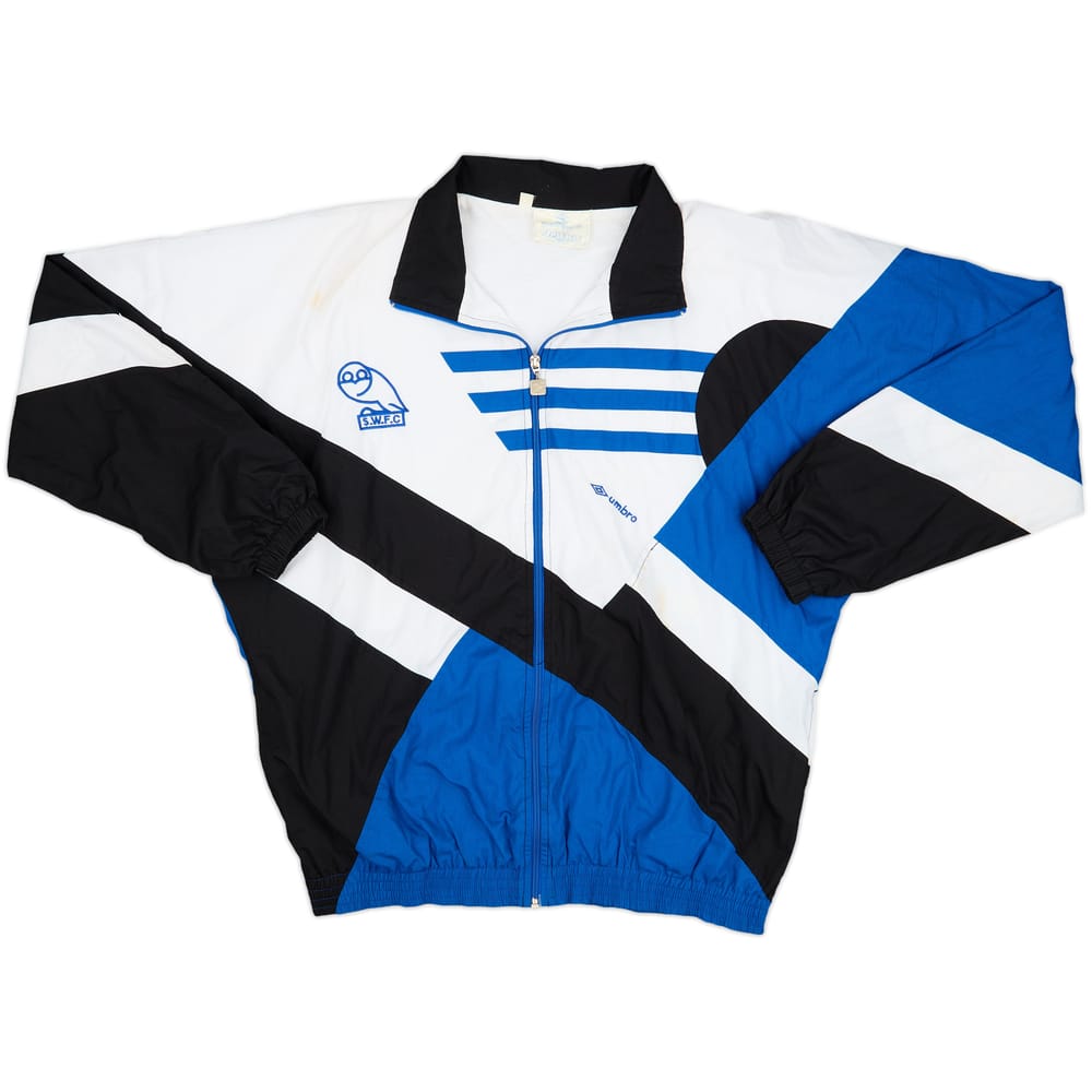 1991-93 Sheffield Wednesday Umbro Track Jacket - 7/10 - (M)