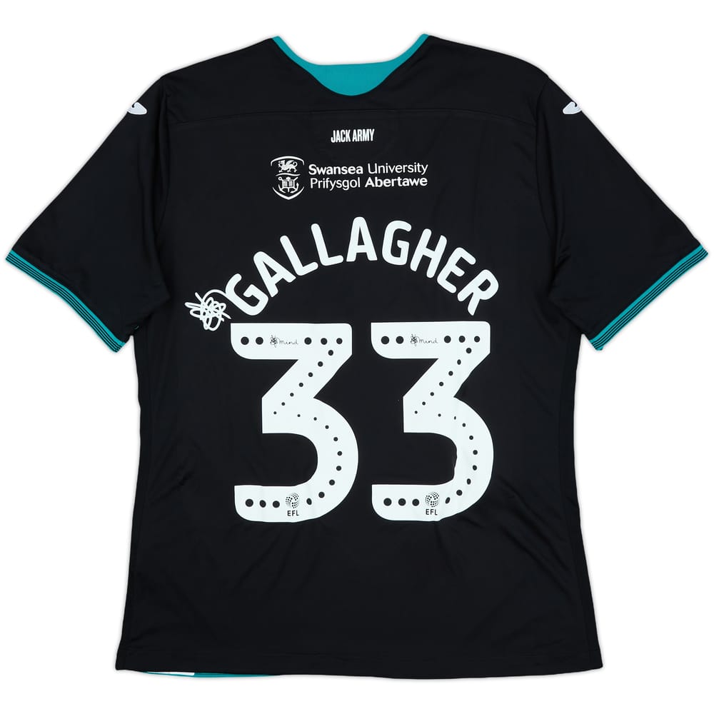 2019-20 Swansea Away Shirt Gallagher #33 - 8/10 - (L)