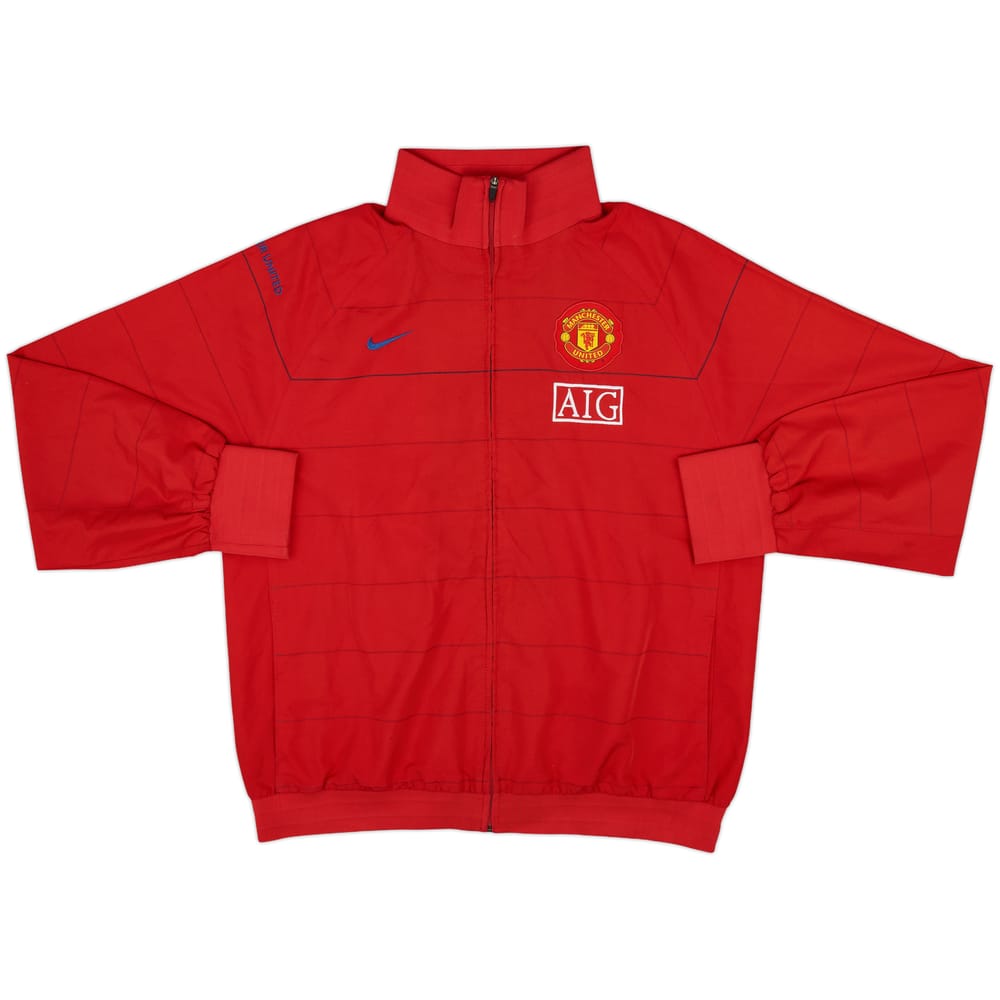 2008-09 Manchester United Nike Track Jacket - 6/10 - (XL)
