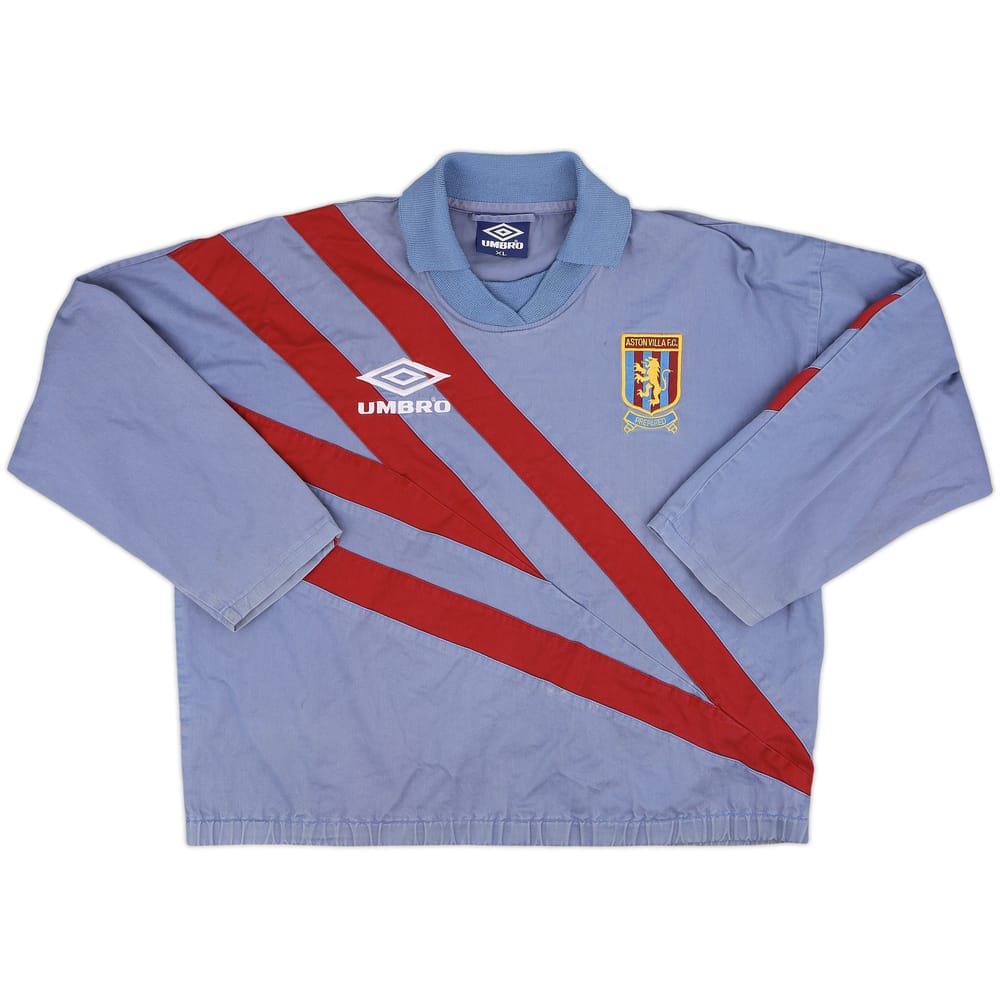 1992-93 Aston Villa Umbro Drill Top - 8/10 - (XL)