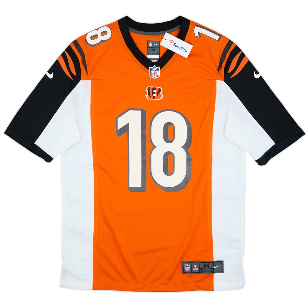 2012-20 Cincinnati Bengals Green #18 Nike Game Alternate Jersey (M)