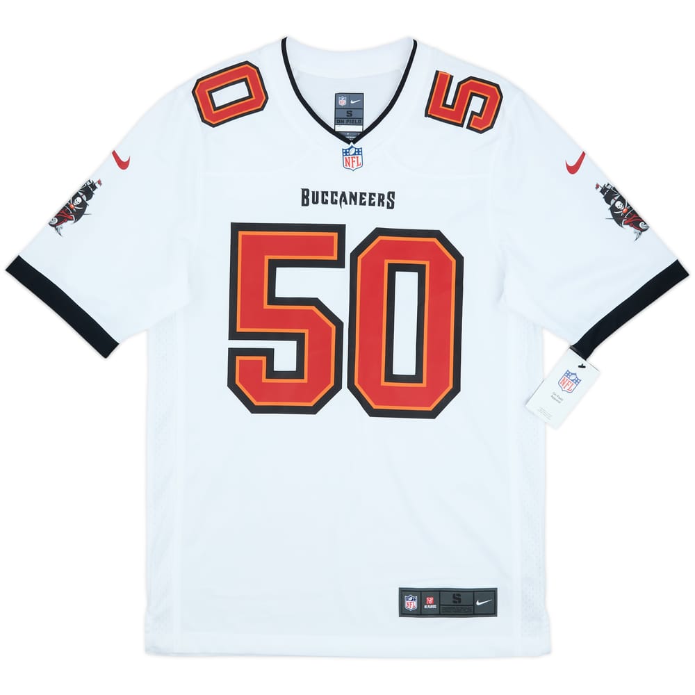 2020-24 Tampa Bay Buccaneers Vea #50 Nike Game Away Jersey (S)