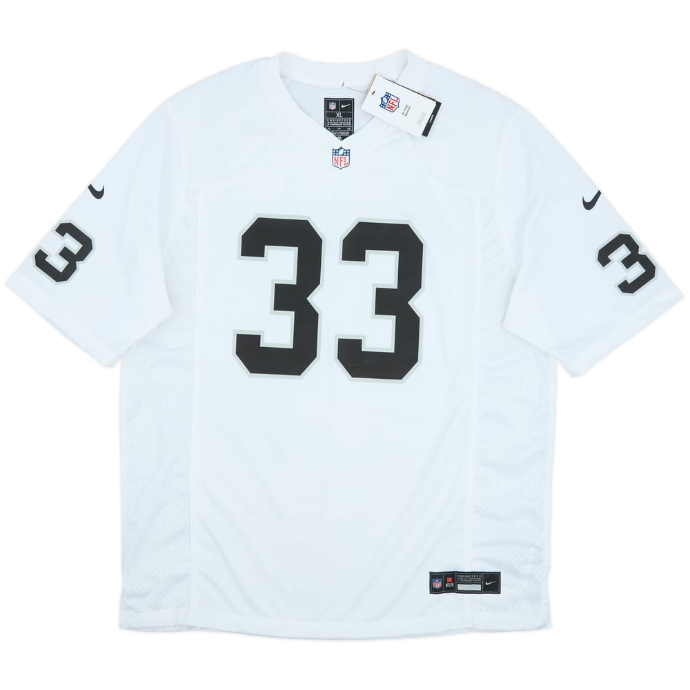 2023 Las Vegas Raiders Young #33 Nike Game Away Jersey (XL)