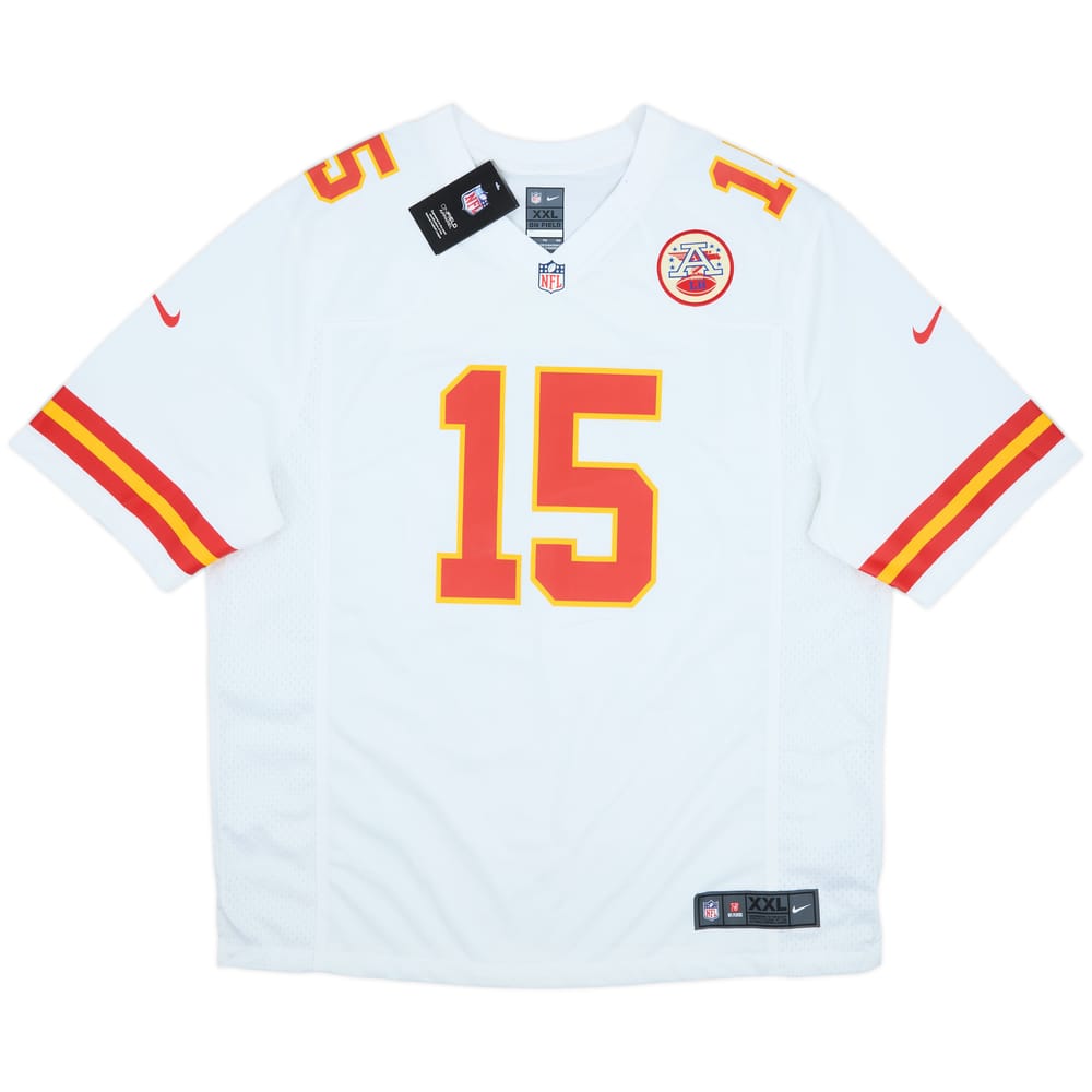 2017-24 Kansas City Chiefs Mahomes #15 Nike Game Home Jersey (XXL)