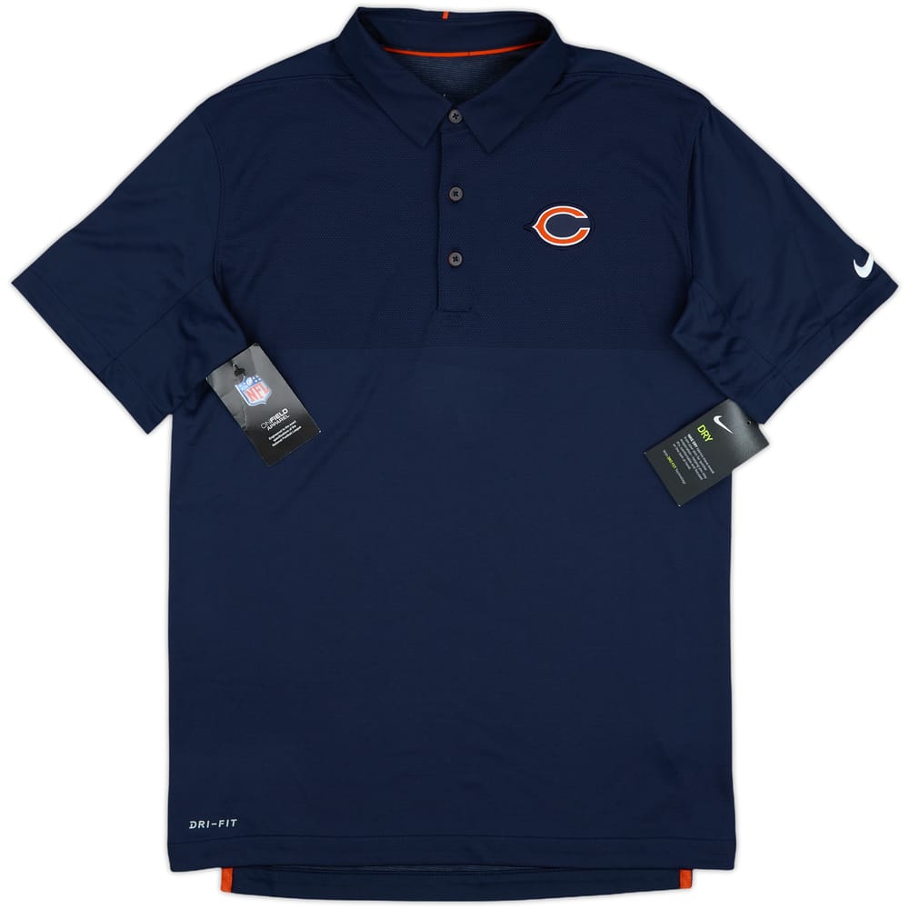 2017 Chicago Bears Nike Sideline Coaches Polo Shirt (S)