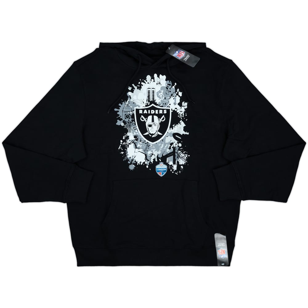 2018 Oakland Raiders London Series NFL Hooded Sweat Top (3XL)