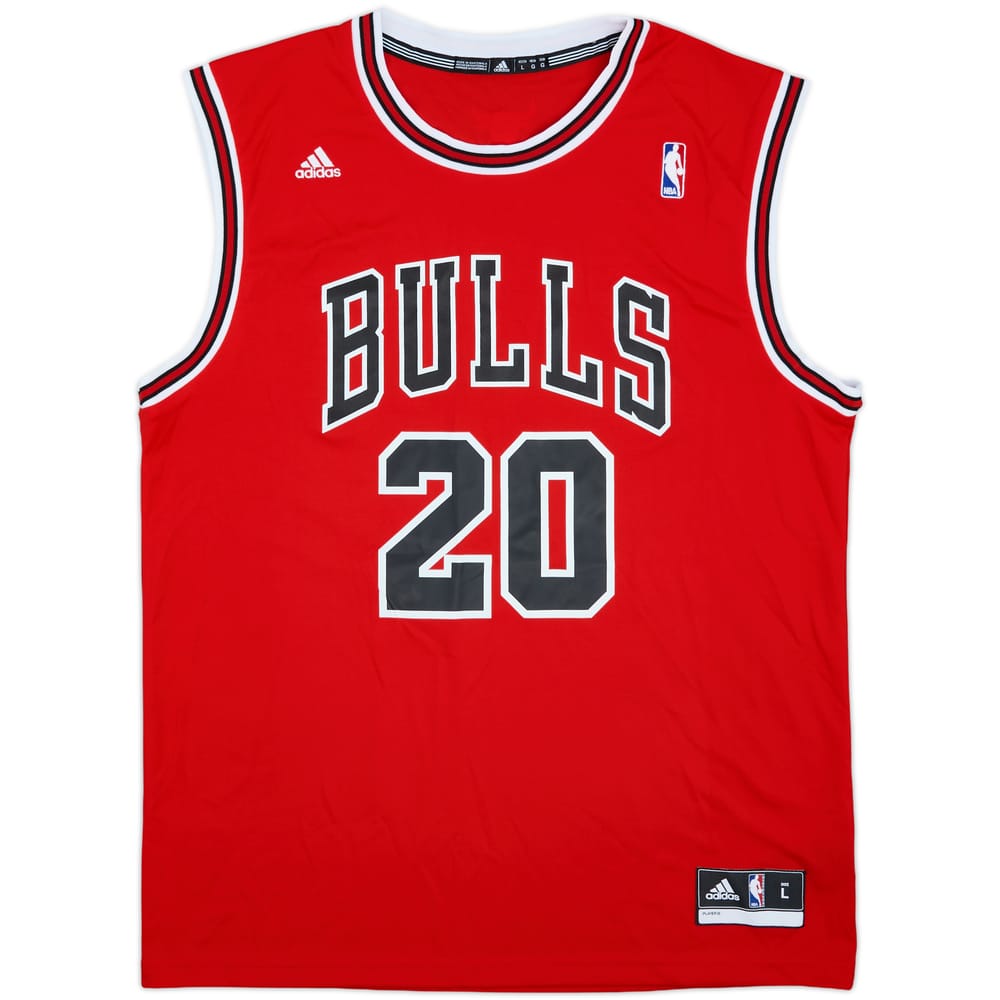 2013-14 Chicago Bulls Snell #20 adidas Away Jersey (L)