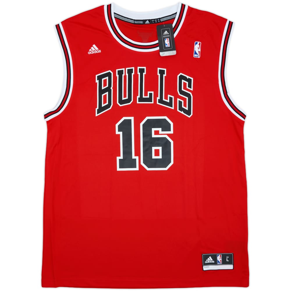 2014 Chicago Bulls Gasol #16 adidas Away Jersey (L)