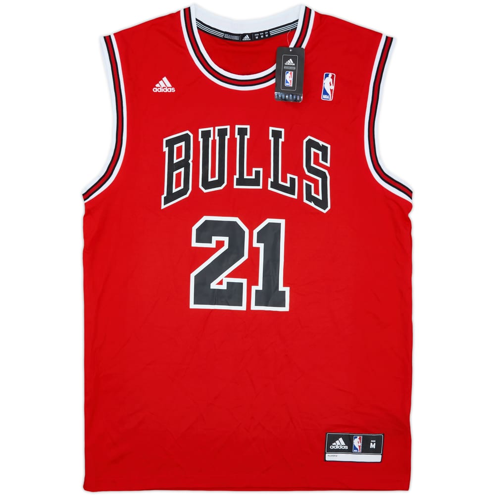 2011-14 Chicago Bulls Butler #21 adidas Away Jersey (M)