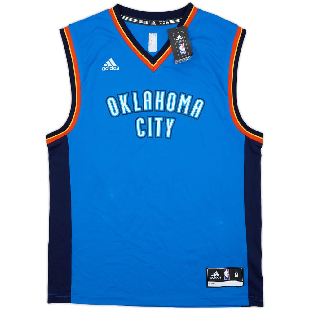 2014-17 Oklahoma City Thunder adidas Away Jersey (M)