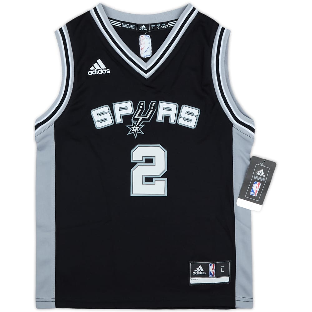 2014-17 San Antonio Spurs Leonard #2 adidas Away Jersey (S.Boys)