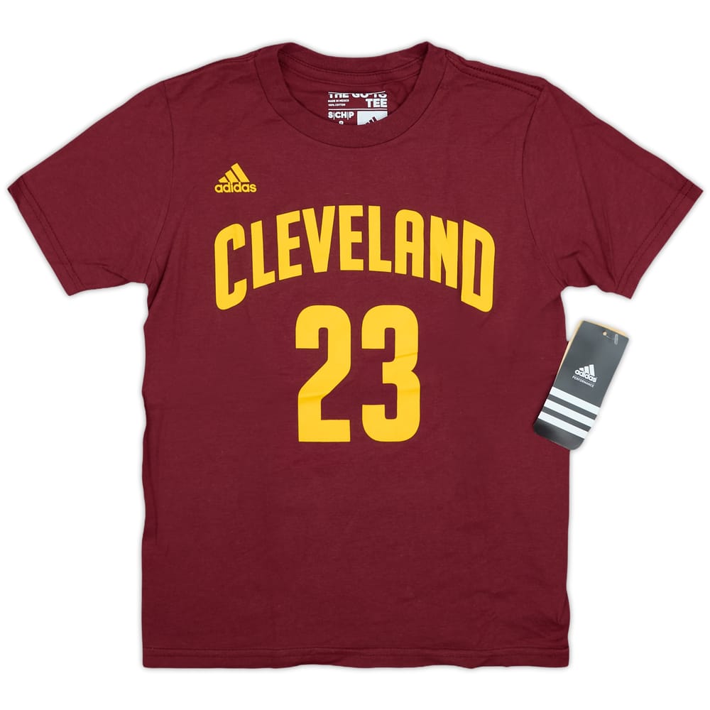 2015-16 Cleveland Cavaliers James #23 adidas Tee (S.Boys)