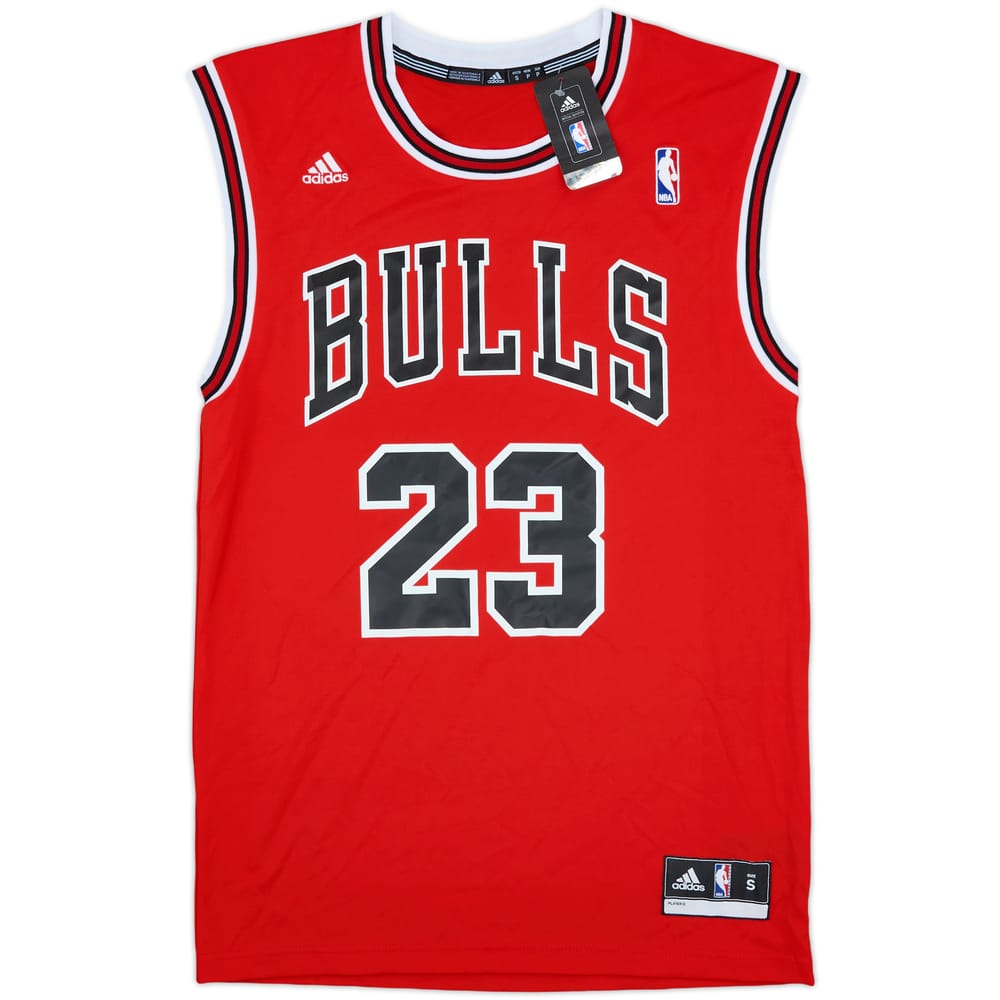 2010-14 Chicago Bulls Jordan #23 adidas Away Jersey (S)