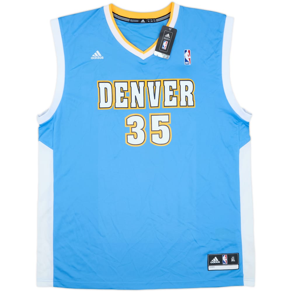 2011-14 Denver Nuggets Faried #35 adidas Away Jersey (XL)