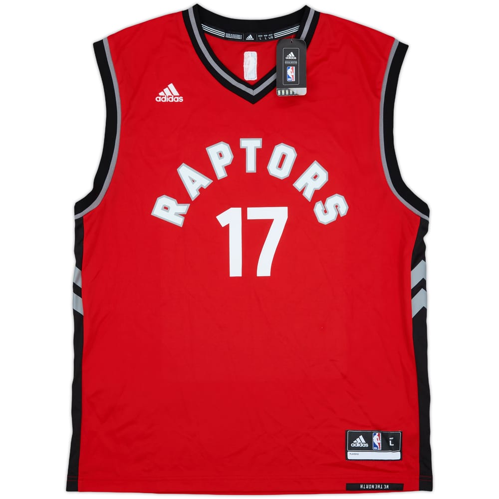 2015-17 Toronto Raptors Vala #17 adidas Away Jersey (L)