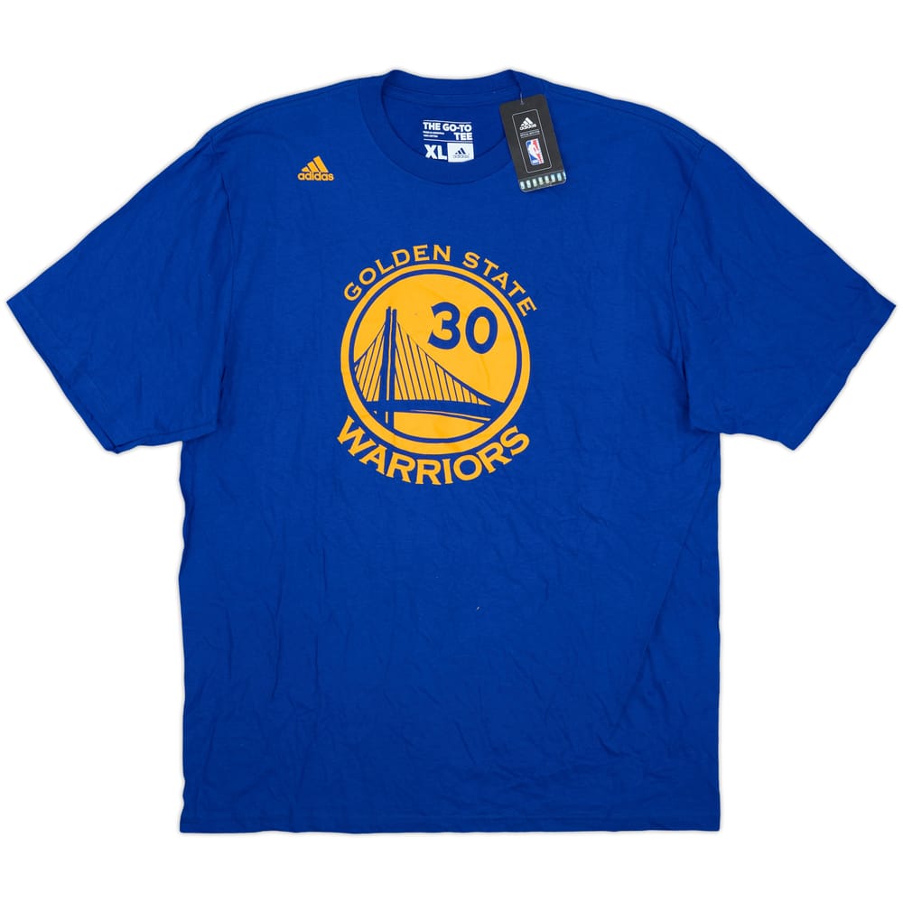 2015-16 Golden State Warriors Curry #30 adidas Tee (XL)
