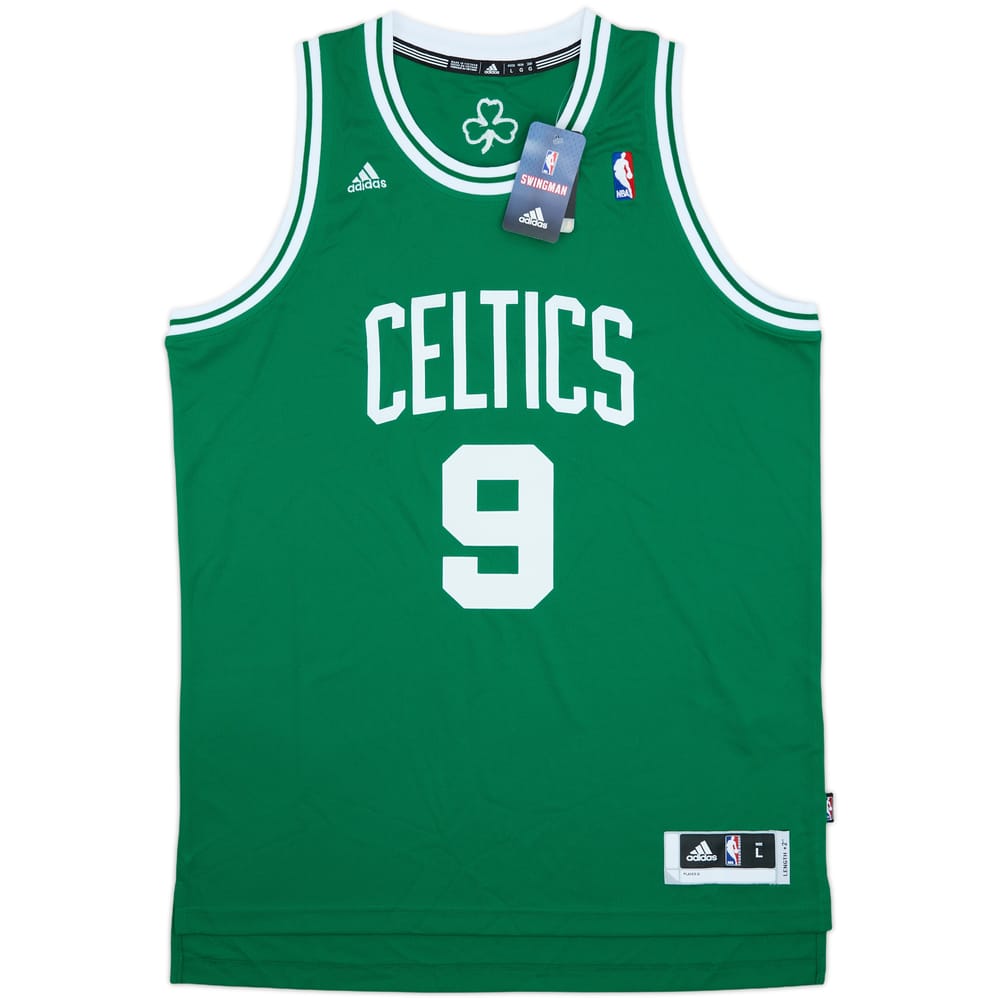 2010-14 Boston Celtics Rondo #9 adidas Swingman Away Jersey (L)