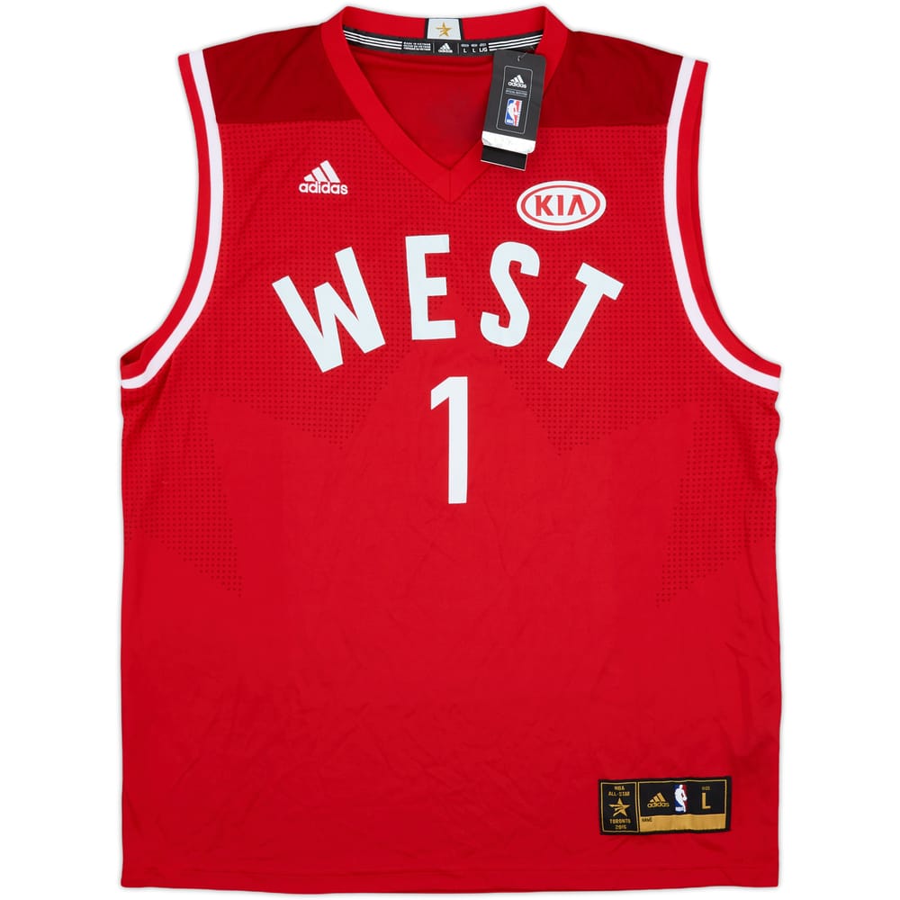 2016 NBA All-Star Team West Davis #1 adidas Jersey (L)