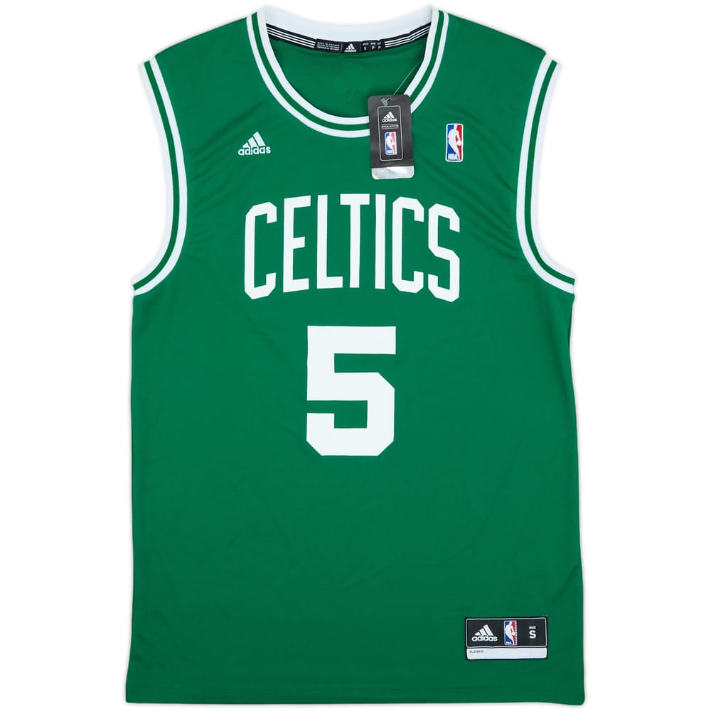 2010-13 Boston Celtics Garnett #5 adidas Away Jersey (S)