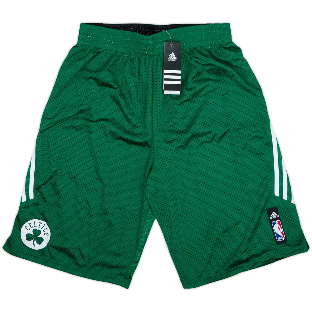 2013-14 Boston Celtics adidas Reversible Training Shorts (L)
