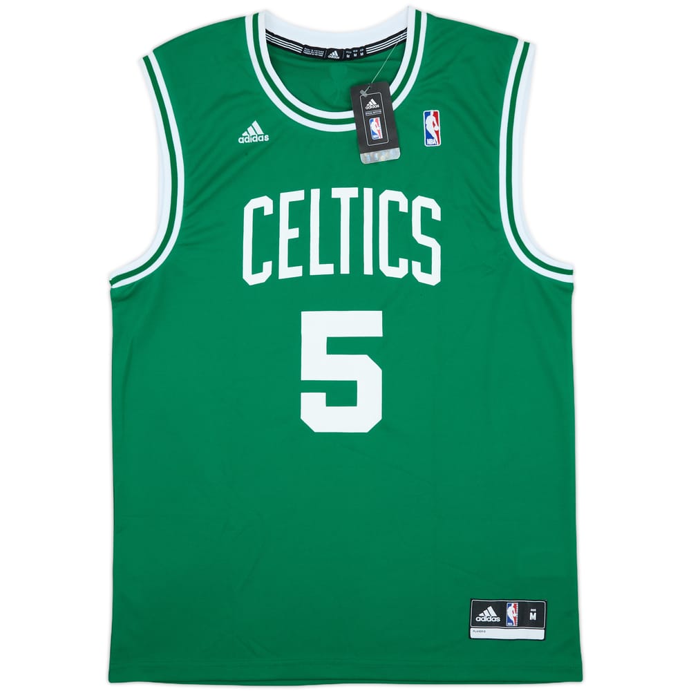 2010-13 Boston Celtics Garnett #5 adidas Away Jersey (M)
