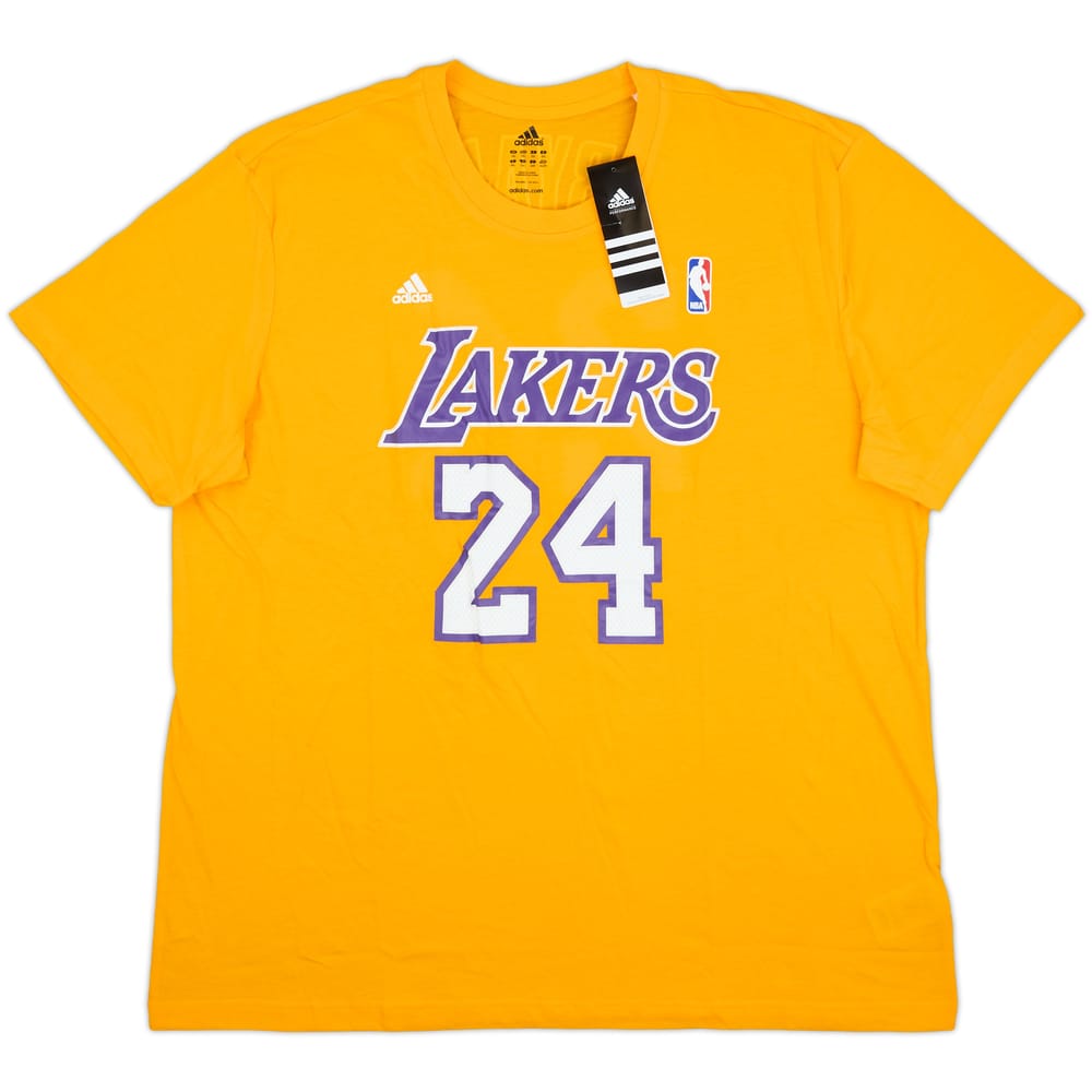2014-15 LA Lakers Bryant #24 adidas Tee (XL)