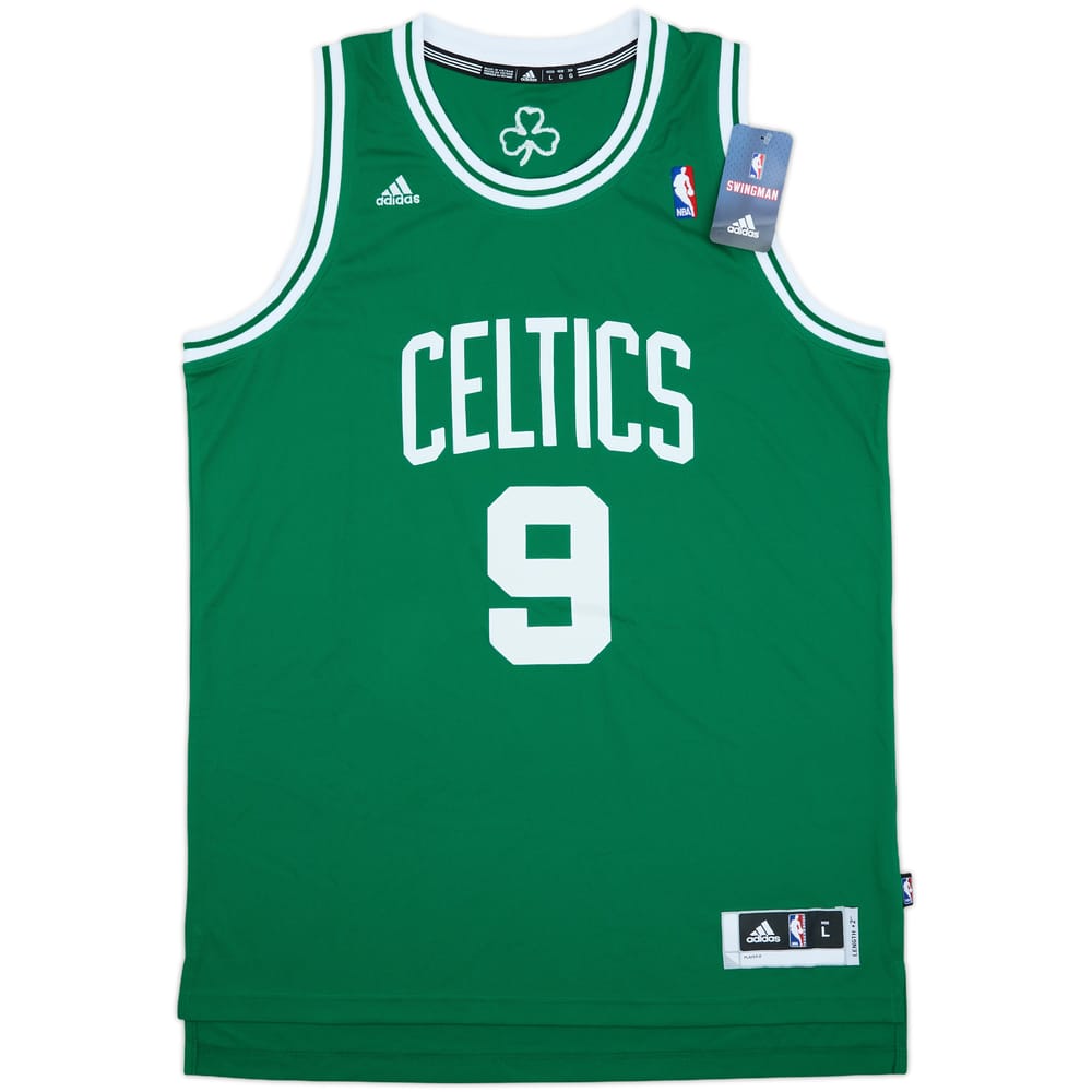 2010-14 Boston Celtics Rondo #9 adidas Swingman Away Jersey (L)