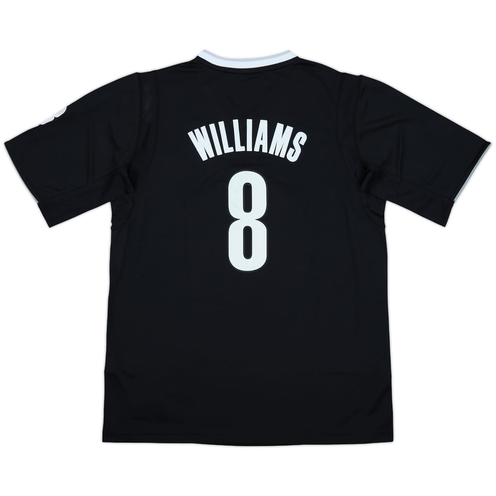 2013 Brooklyn Nets Williams #8 adidas Swingman Christmas Day Jersey (L)