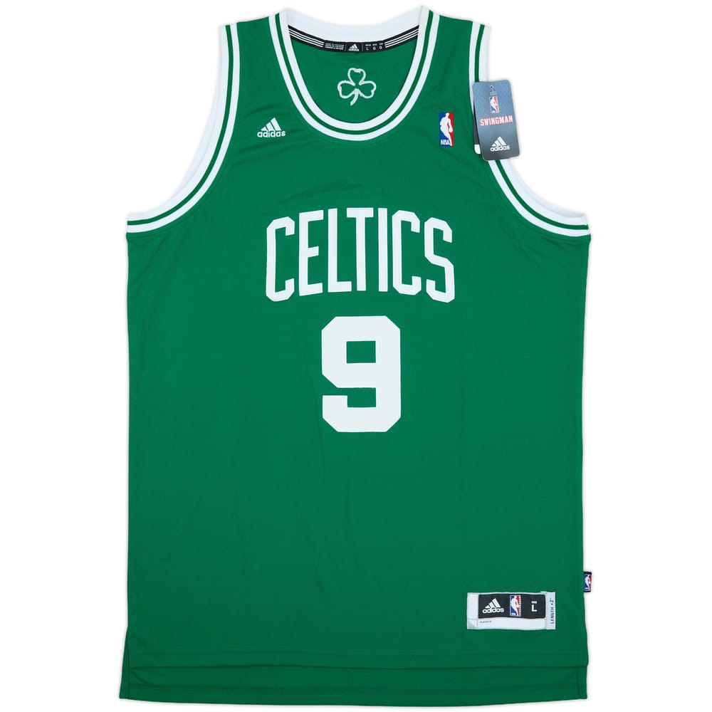 2010-14 Boston Celtics Rondo #9 adidas Swingman Away Jersey (L)