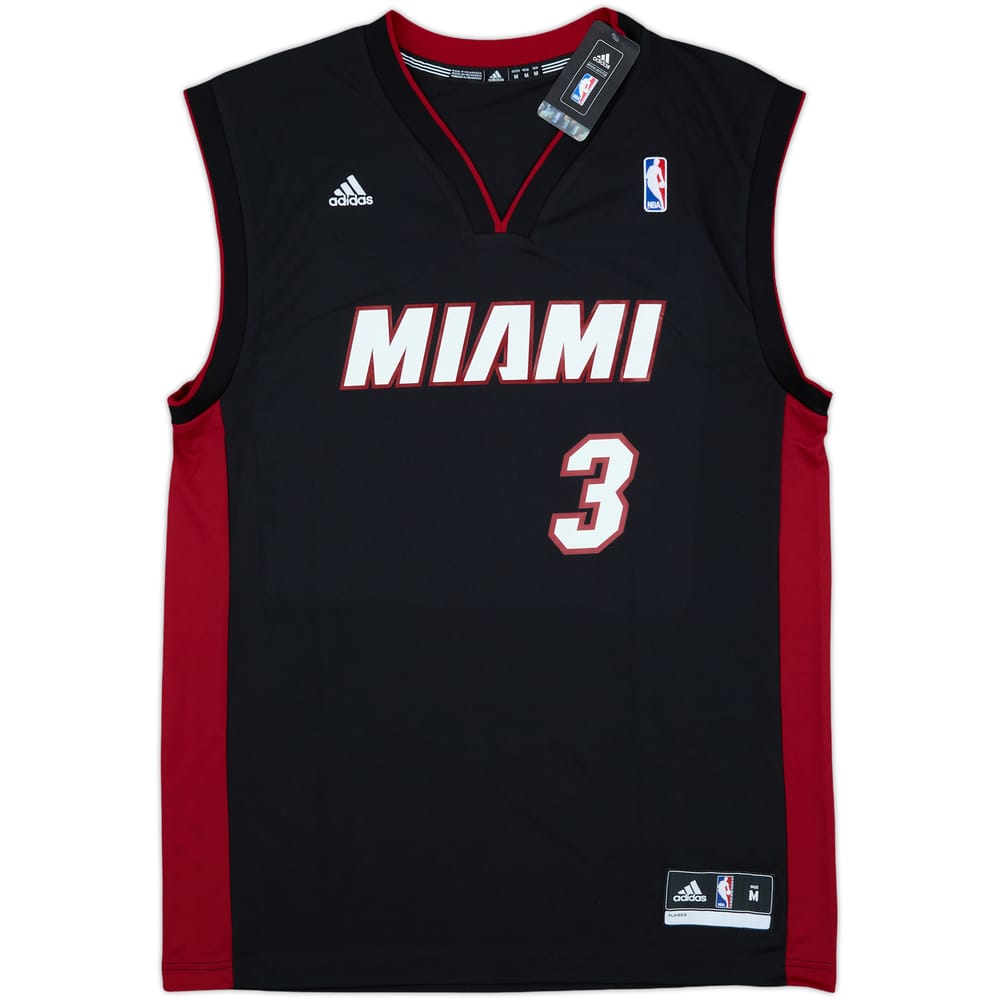 2012-14 Miami Heat Wade #3 adidas Away Jersey (M)