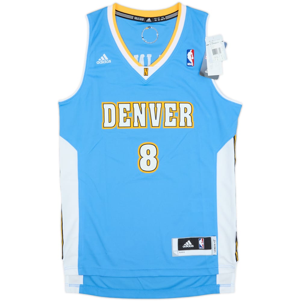 2011-14 Denver Nuggets Gallinari #8 adidas Swingman Away Jersey (XS)
