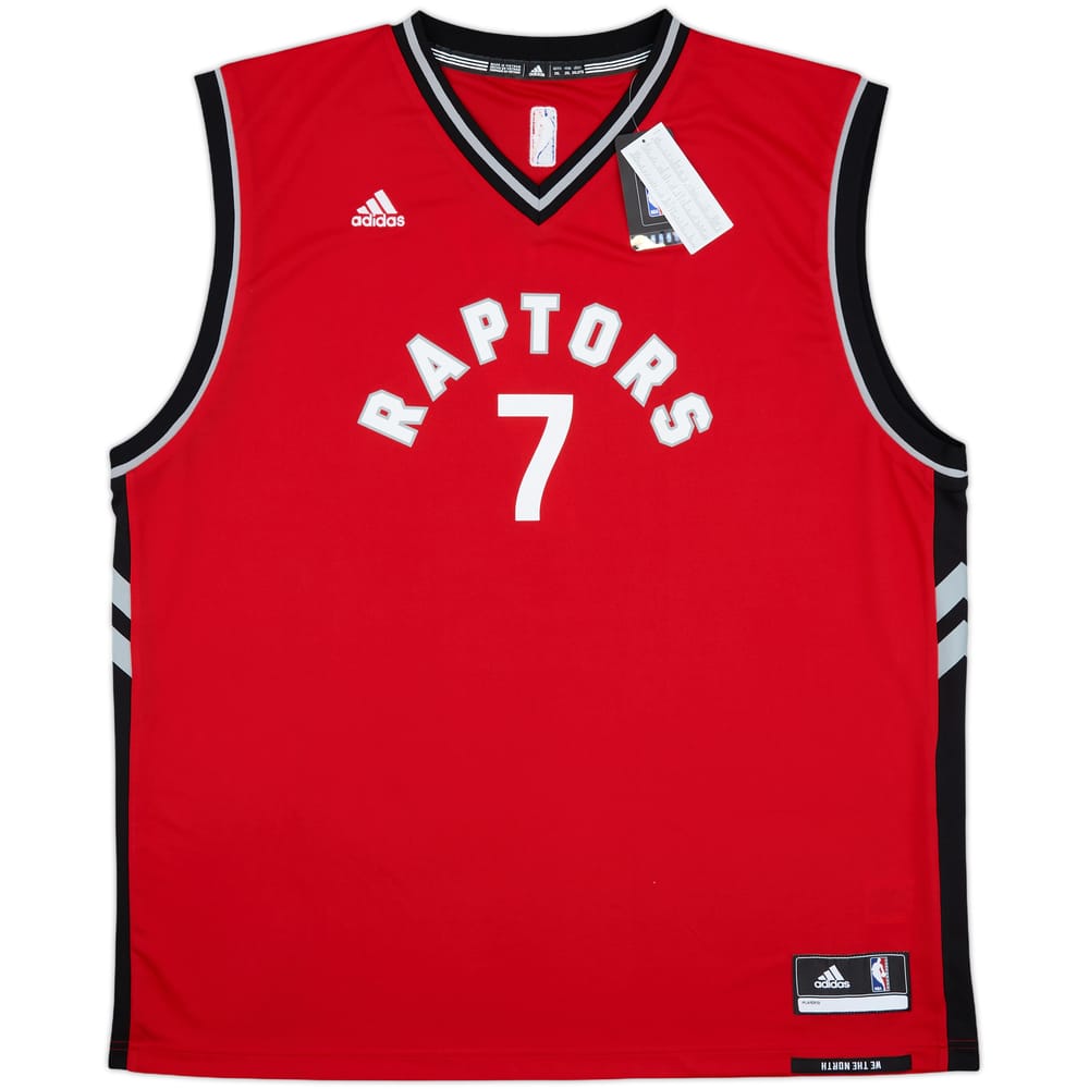 2015-17 Toronto Raptors Lowry #7 adidas Away Jersey (XXL)