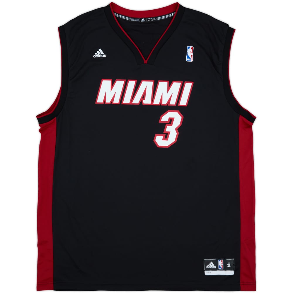 2012-14 Miami Heat Wade #3 adidas Away Jersey (XL)