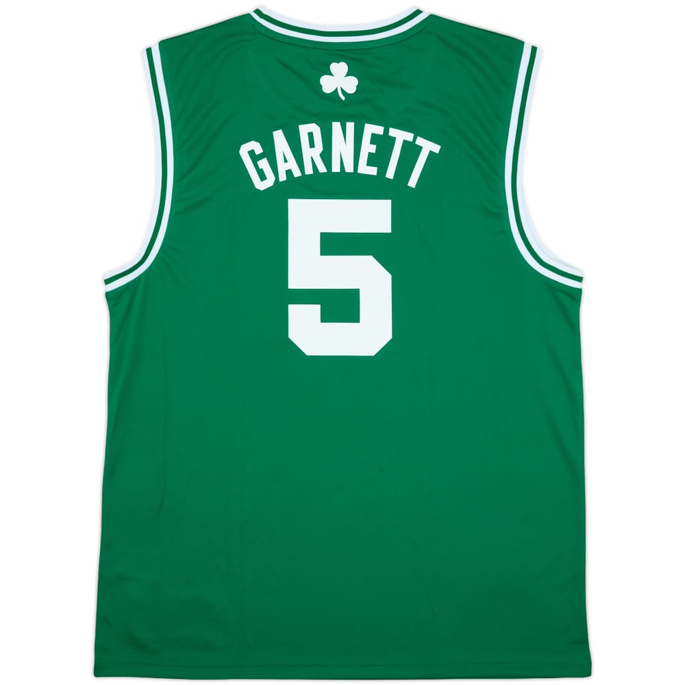 2010-13 Boston Celtics Garnett #5 adidas Away Jersey (L)