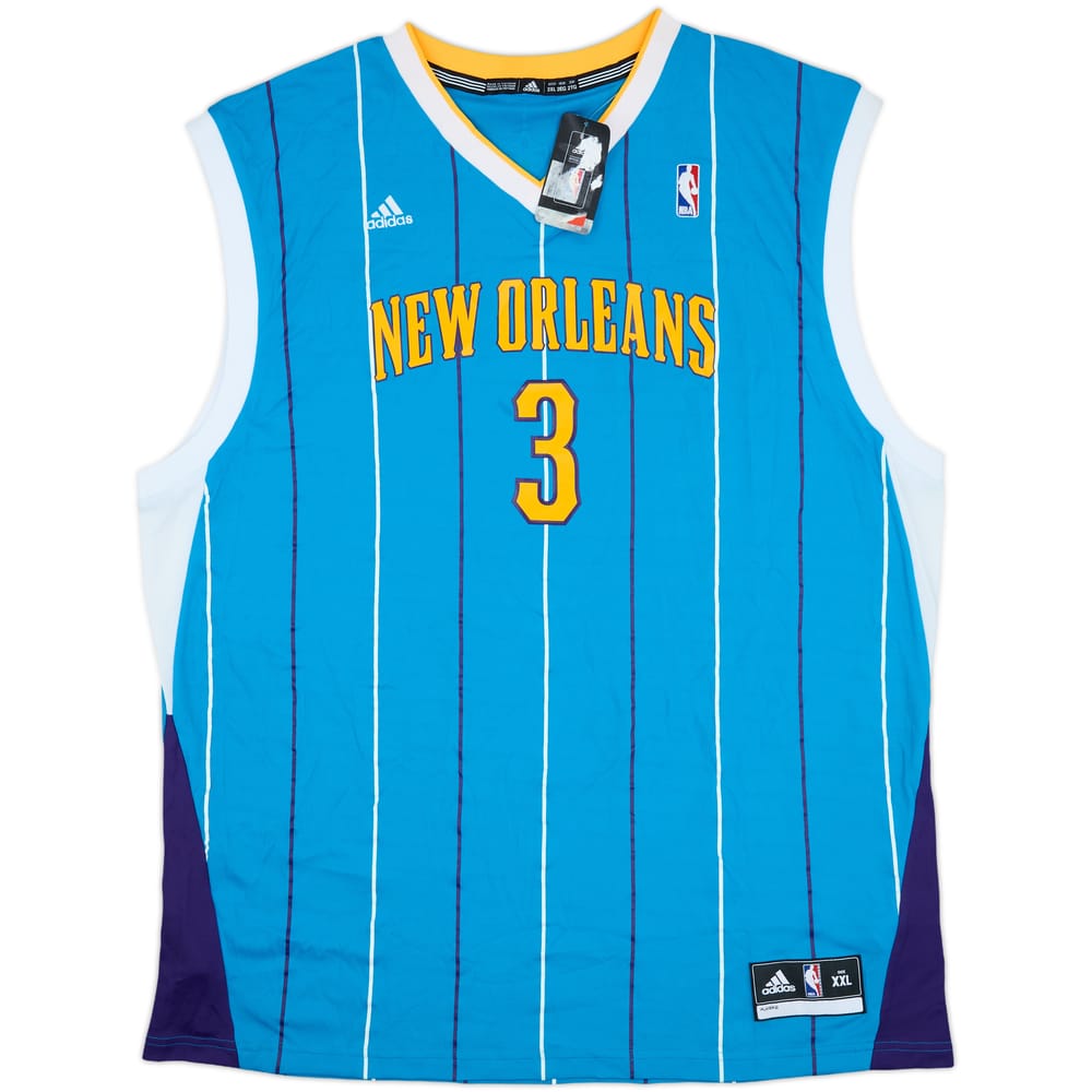 2010-11 New Orleans Pelicans Paul #3 adidas Away Jersey (XXL)