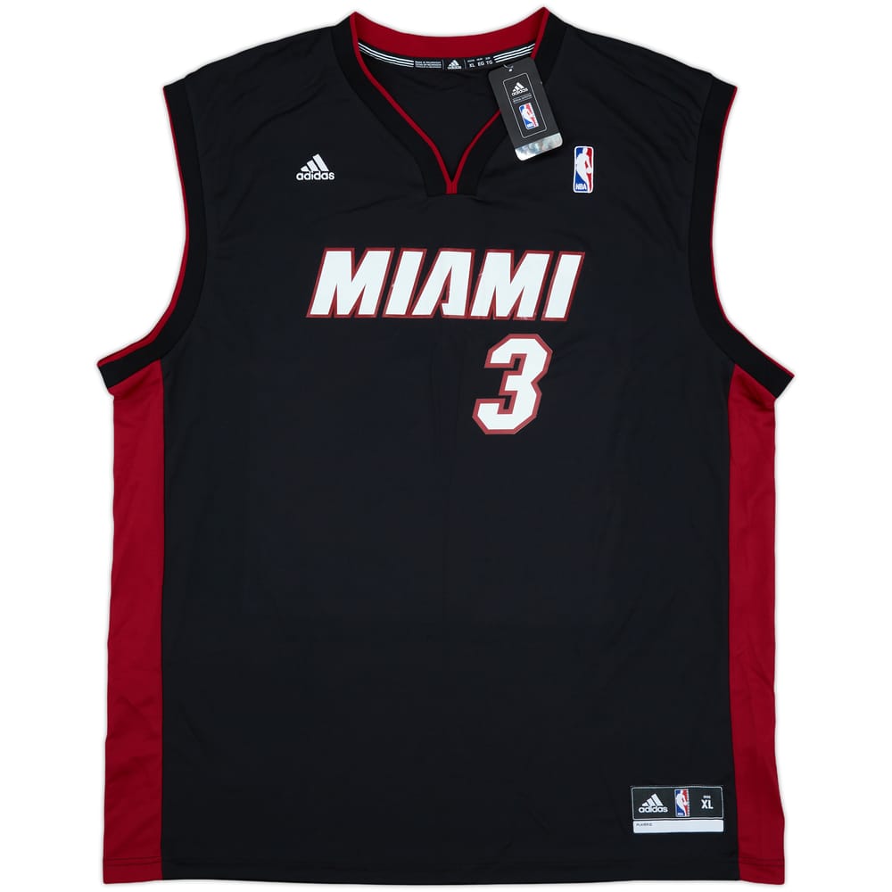 2012-14 Miami Heat Wade #3 adidas Away Jersey (XL)