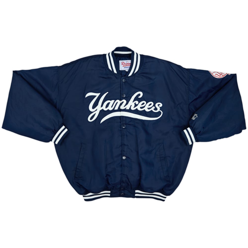 1996-99 New York Yankees Starter Satin Varsity Jacket - 8/10 - (XL)
