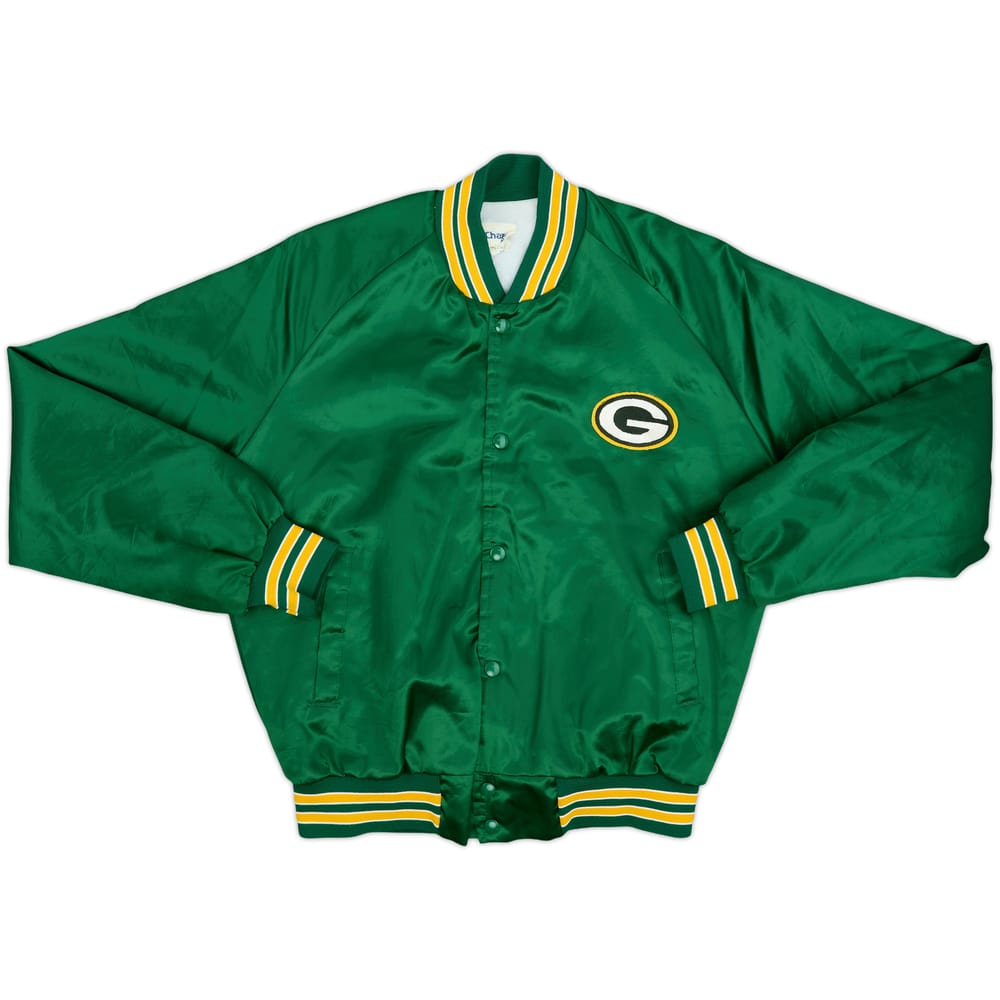 1980s Green Bay Packers Chalk Line Satin Varsity Jacket - 9/10 - (M)