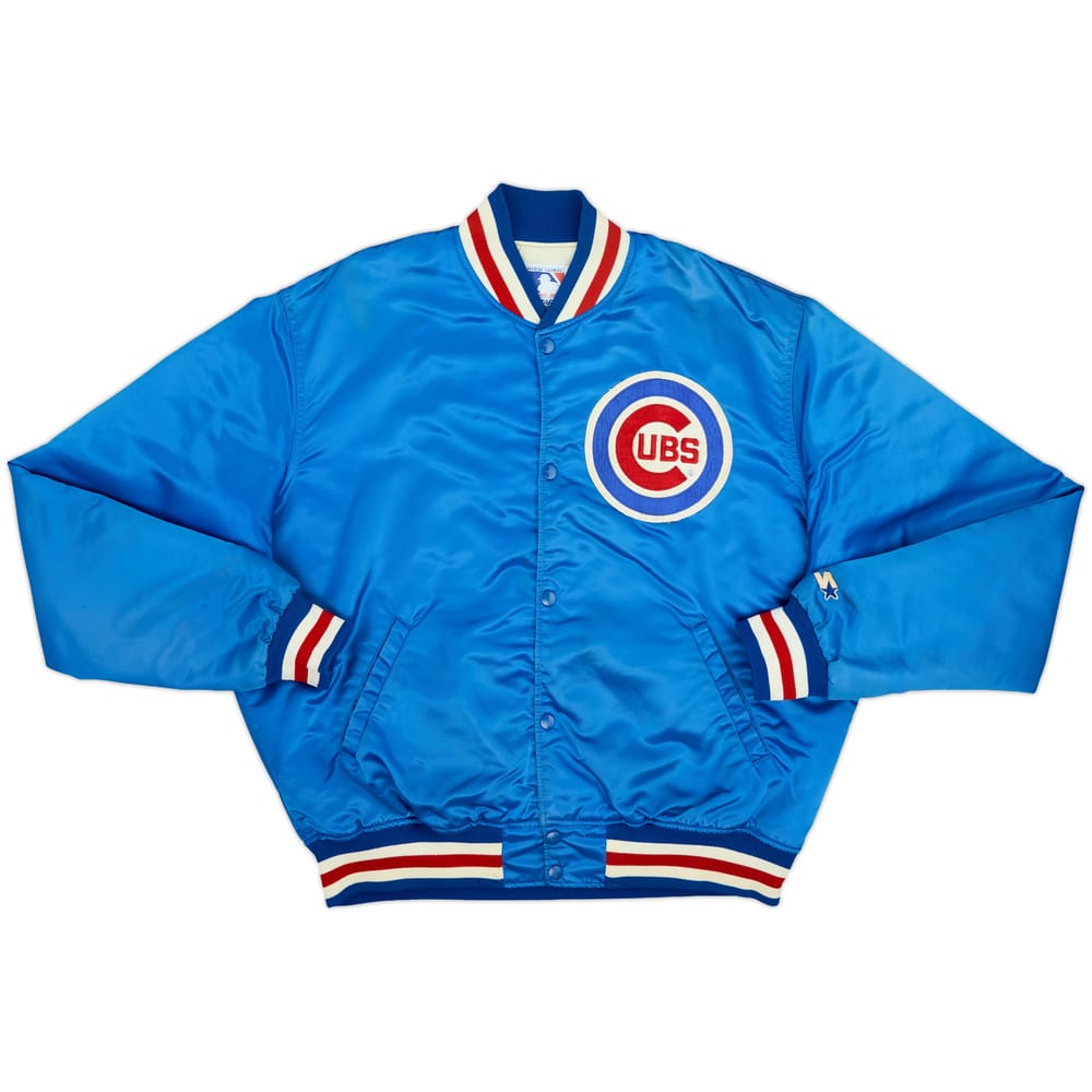 1980s Chicago Cubs Starter Satin Varsity Jacket - 5/10 - (XL)