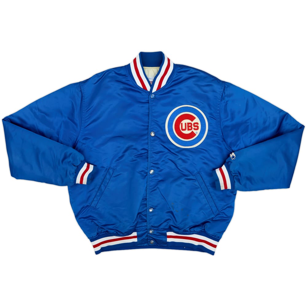 1980s Chicago Cubs Starter Satin Varsity Jacket - 5/10 - (L)