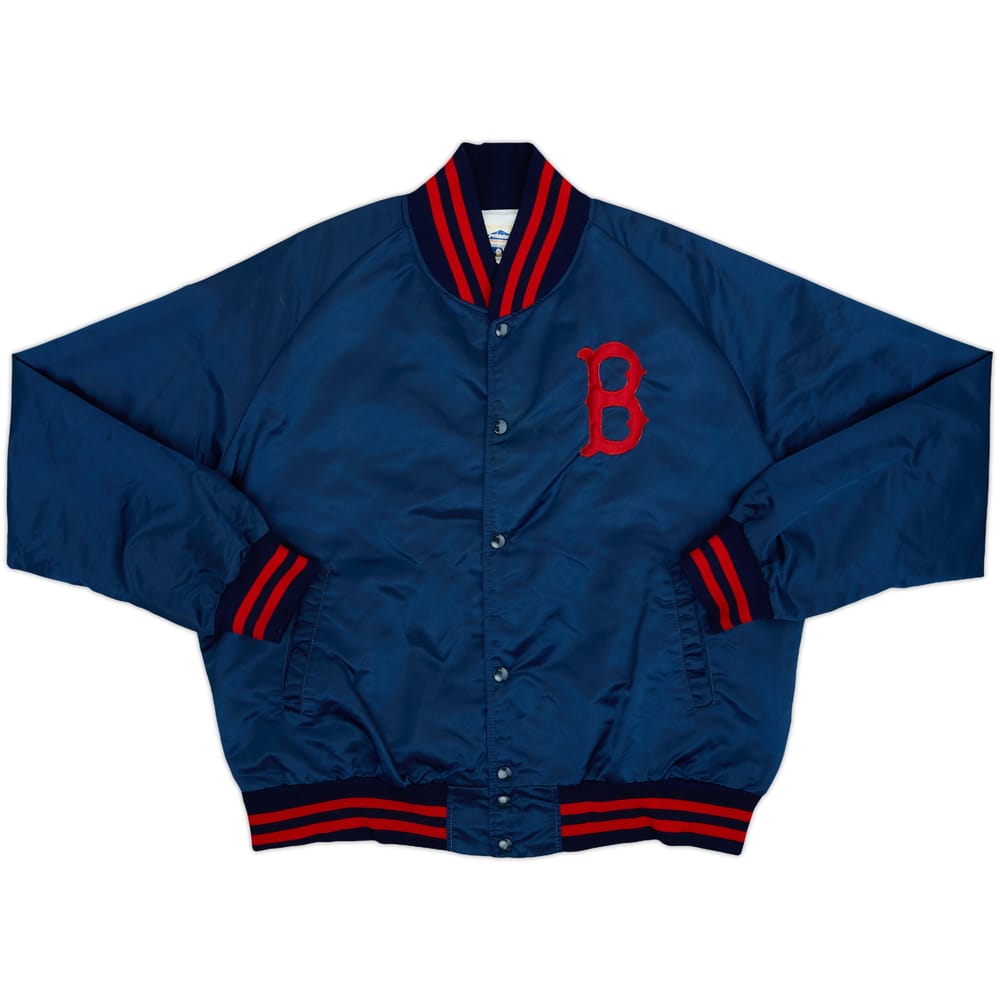 1980s Boston Red Sox Pyramid Satin Varsity Jacket - 7/10 - (L)