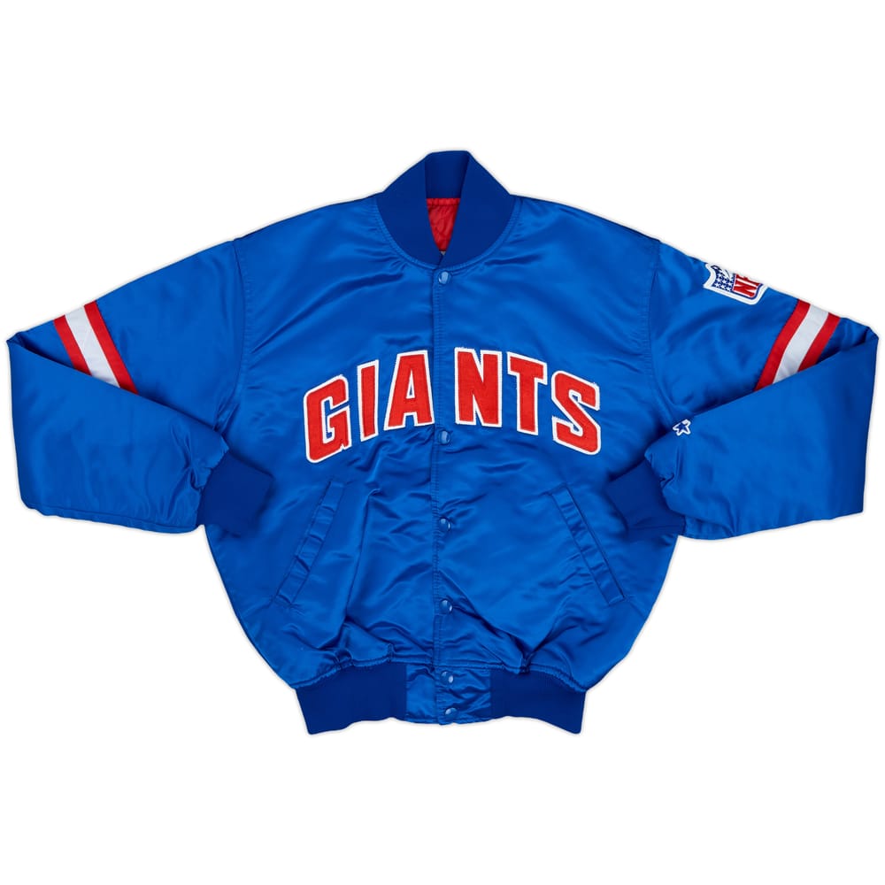 1980s New York Giants Starter Satin Varsity Jacket - 8/10 - (S)