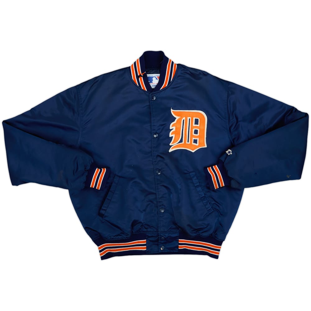 1980s Detroit Tigers Starter Satin Varsity Jacket - 3/10 - (L)