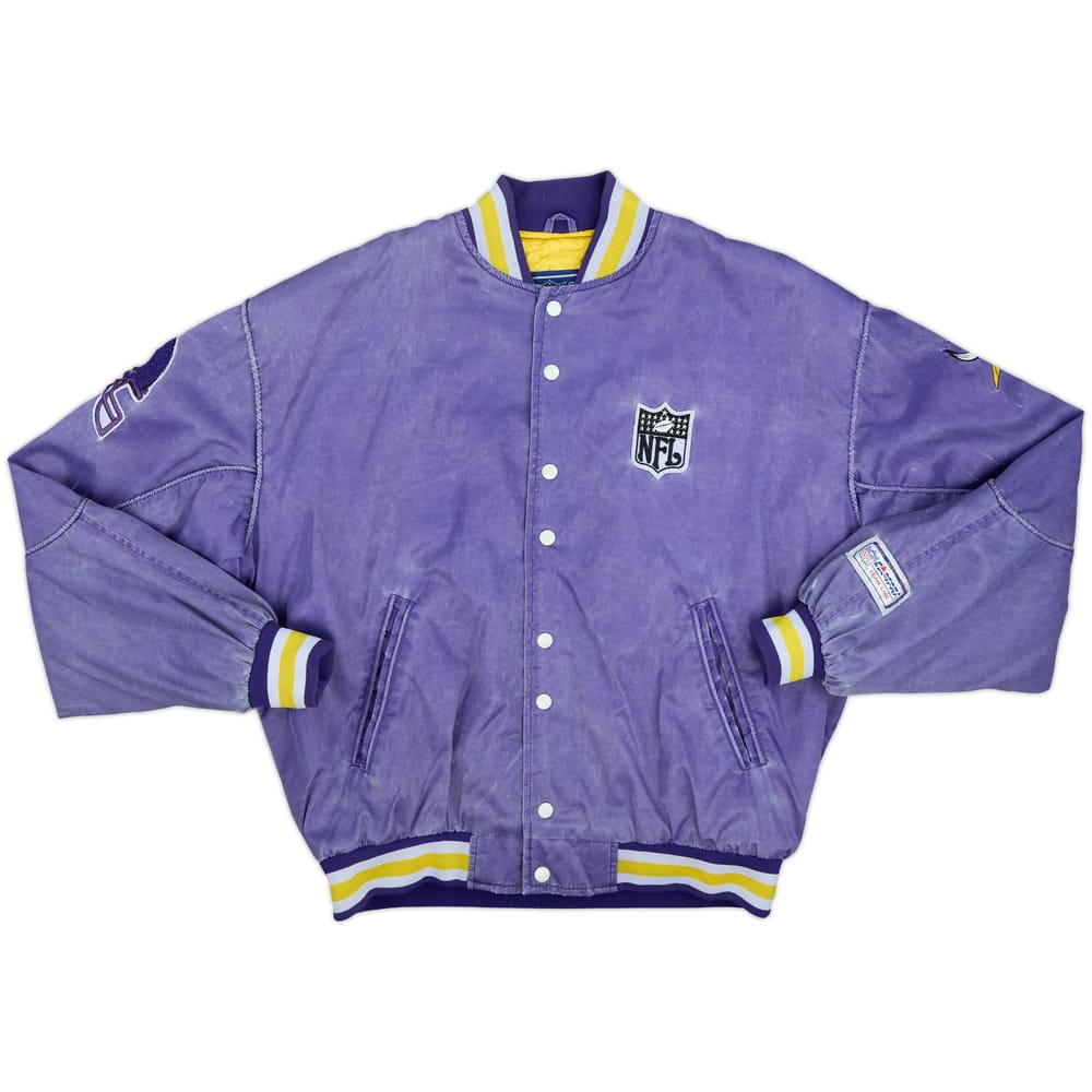 1990s Minnesota Vikings Campri Teamline Varsity Jacket - 8/10 - (L)