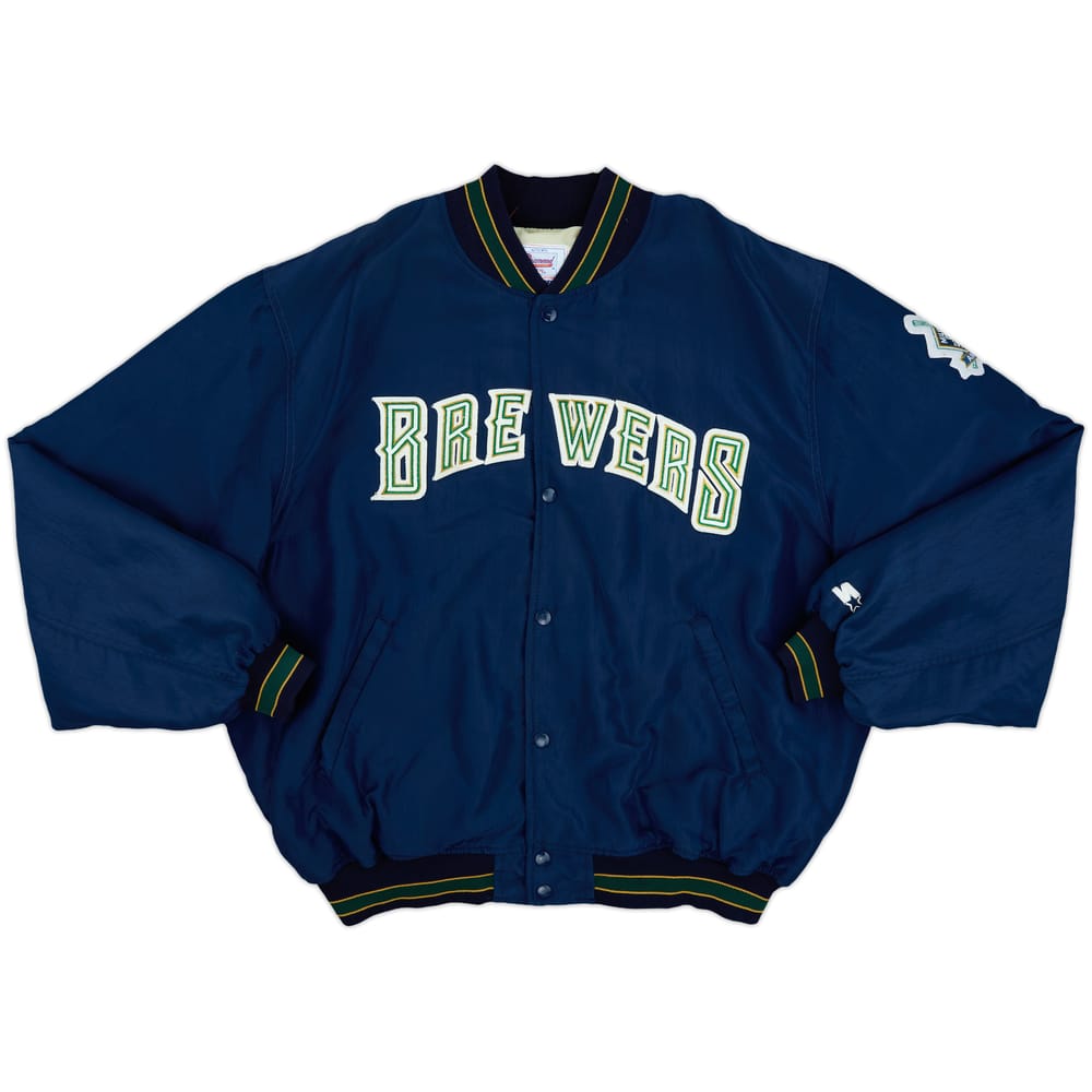 1994-99 Milwaukee Brewers Starter Varsity Jacket - 8/10 - (XL)