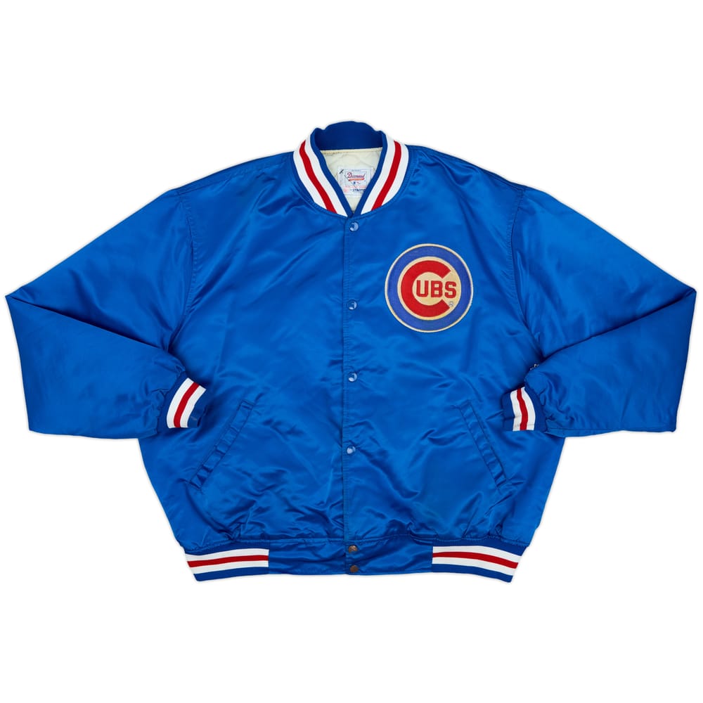 1980s Chicago Cubs Starter Satin Varsity Jacket - 7/10 - (XXL)