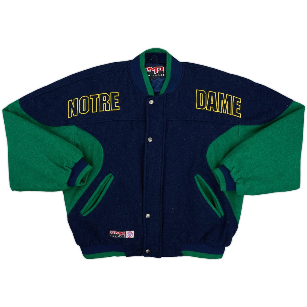 1990s Notre Dame Fighting Irish CMP Varsity Jacket - 6/10 - (L)